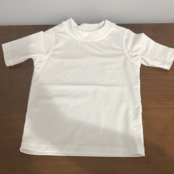 The Children's Place White Swim Rashguard - Picture 1 of 1